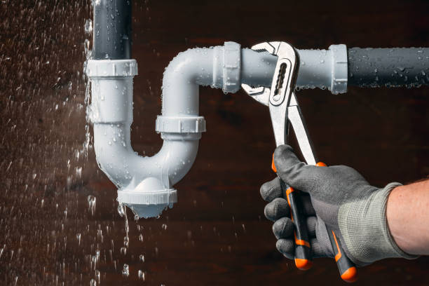 Professional Sewer Line Repair technician working in Castleton, IL
